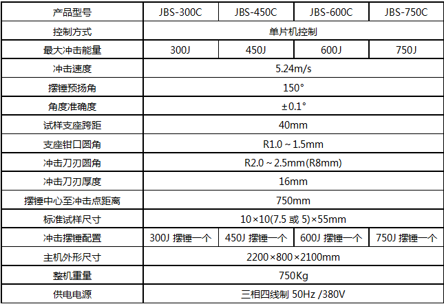 儀器化沖擊試驗機